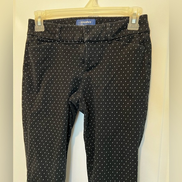 Old Navy Black Mid Rise Skinny Dress Pants Size 0 - Picture 3 of 9